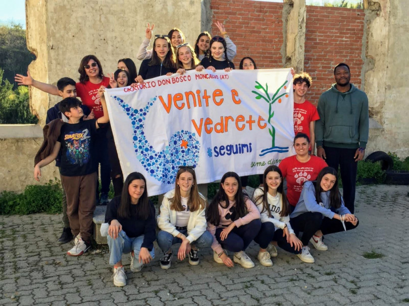 I giovani dell'oratorio in pellegrinaggio a Roma